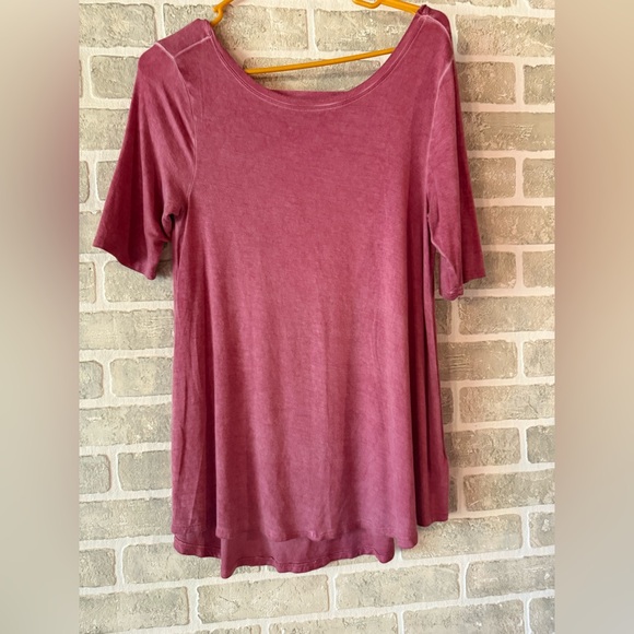 Cable & Gauge Tops - Cable & Gauge Women's Pink Top